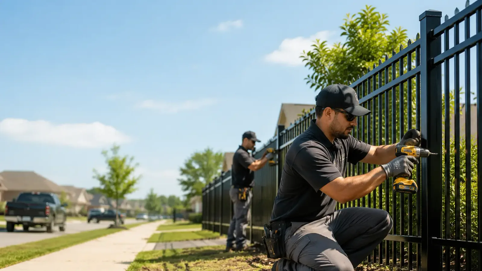 Metal Fence Installation in Far Rockaway, NY